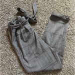 Love Tree Gingham Tie-Waist Jogger Dress Pant Photo 0