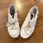 Adidas  ladies White Sneakers, 6.5 Photo 1