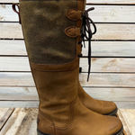 UGG  1008438 Cailyn Waterproof Leather Shearling-Lined Boots Brown Womens Sz 6 Photo 0