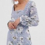 We Are Kindred Sookie Mini Dress in Cornflowers Broiderie Size US 2 Blue Photo 0