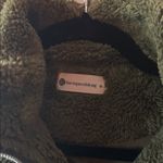 The Impeccable Pig  Olive Fleece Vest Photo 1