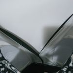 Maxine of Hollywood  M Black White Tankini Swim Top Photo 1