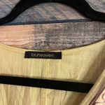 Bluheaven  Gold Floral Embroidered Romper Size‎ Small Photo 2