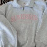 Sunkissed Coconut 1/4 Zip Sweatshirt Photo 2