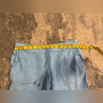 Cynthia Rowley  Sky Blue Linen High Waist Shorts Photo 4