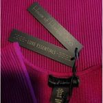 House of Harlow 1960 Dress Ribbed Knit Sweater Dress Magenta Size M Photo 5