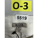 Womans Bitten Sara Jessica Parker Pullon Cargo Shorts 12 White Elastic Waist NWT Photo 2