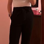 Abercrombie & Fitch Tie Waist Tapered Pants Photo 6