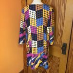 Isle by Melir Kozan Bright Dotted Dress Blue Size L Photo 7