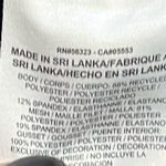 Nike  Dri Fit low rise crop capri leggings black blue green mesh xs 19” inseam Photo 5