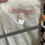 Hutch  Anthropologie Ivory Surplice Leopard Short Sleeve Romper 4 Photo 7