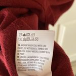 American Eagle  Soft & Sexy Plush Long Sleeve Shirt V-Neck Soft Size Small Red Photo 7