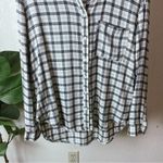 Melrose and Market -`♡´- Free!   Plaid Flannel Button Up Long Sleeve Size S Photo 4