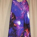Everly Galaxy Print Mini Dress Photo 0