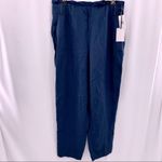 1. State  blue paper bag waist tapered pant 10 NWT Photo 0