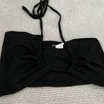 SheIn Crop Criss Cross Halter Top Photo 1