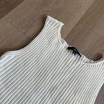 Lulus  Aesthetic Season Ivory Ribbed Dress Photo 7