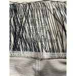 Evolution and creation Evolution‎ and Creation Leggings Womens Medium Black White Striped Lines Photo 2