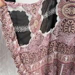 Free People  Boho hippie Ruffle Marla Dreams Butterfly Paisley Dress Size small Photo 12