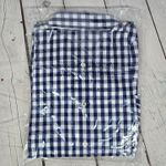 UNTUCKit Women's Blue White Gingham Belleza Button Up‎ Long Sleeve Shirt 4 NIB Photo 5