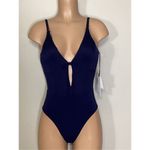 Robin Piccone New. navy one piece. Size 6. Retails $168 Photo 4