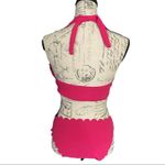 Pink Scalloped 2 Piece Bikini Size Medium NEW Photo 1