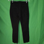 Spanx  Womens Black The Perfect Pant‎ Back Seam Skinny Ankle Pants Small Photo 1