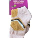 Women's Airplus Aloe Infused Socks Pink SMORE Fuzzy Winter Warm NEW Photo 0
