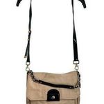 Cole Haan Leather Light Pale Beige Handbag Purse Satchel Chain Photo 0
