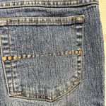 GLO Pants VTG Y2K 90’s Womens 5 Blue Denim Jeans Flare Leg Cotton Blend Size undefined Photo 7