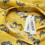 L'Agence | Camille Zebra Print Button Front Shirt Photo 6