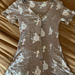 Hazel Brown Floral Dress Photo 1