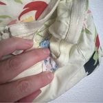 Anthropologie Maeve Floral Strapless Mini Dress Yellow Sz Photo 6