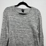 H&M Space Dye Womens Academia Neutral Workwear Casual Cotton Sweater Size Medium Photo 2