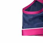All In Motion  Dark Blue and Pink Sports Bra Size XL Photo 3