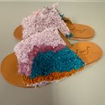 Free People  Women Size 5.5 Yuma Woven Mule Women's Shoes‎ Sandals Boho Nwot. Photo 0