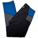 Beyond Yoga  Women’s Size S Black Blue Gray Colorblock Cropped Leggings Photo 0