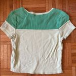 Forever 21 baby tee Y2K aesthetic green Photo 3