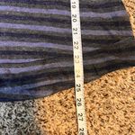 Lucky Brand Lucky‎ Brand One Shoulder Top Striped Tie Neck Casual Blouse 1X Photo 4