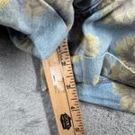 American Eagle Mom‎ Shorts Sunflower Floral Print Denim Shorts 4 Festival Casual Blue Photo 9