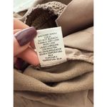 Love Tree Wide Leg Linen Blend Pants Size 2X Brown Smocked Waist Drawstring Photo 4