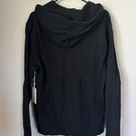 Good American NWT Black Oversized Zip Up Hoodie - Size 1 (Small) Photo 5