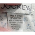 Jockey Womens Long Sleeve‎ Nightgown Blue Floral V Neck Sleepwear Pajama Dress White Size L Photo 4