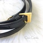 🔃Bulgari Black Leather Accordion Crossbody Bag Photo 10