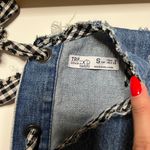 ZARA Denim Cropped Top Photo 3