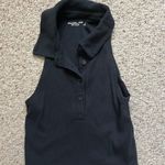 Abercrombie & Fitch Black Polo Tee Photo 1