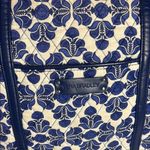 Vera Bradley “Cobalt Tile” Navy Blue Floral Tote Bag Photo 3