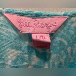Lilly Pulitzer  Rossi Caftan Swim cover-up in the Turquoise Oasis size L/XL Photo 5