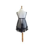 Victoria's Secret  Black Chemise with Plunging Neckline and Sheer Skirt Photo 6