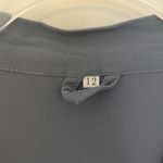 Bridal Bridesmaid Robe Lace Trim Tie Waist 12 Blue Size M Photo 2